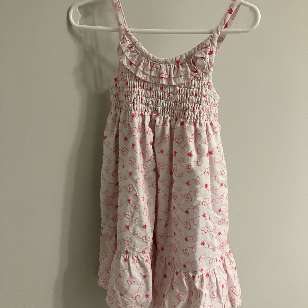 Penelope Mack Pink and White Dress